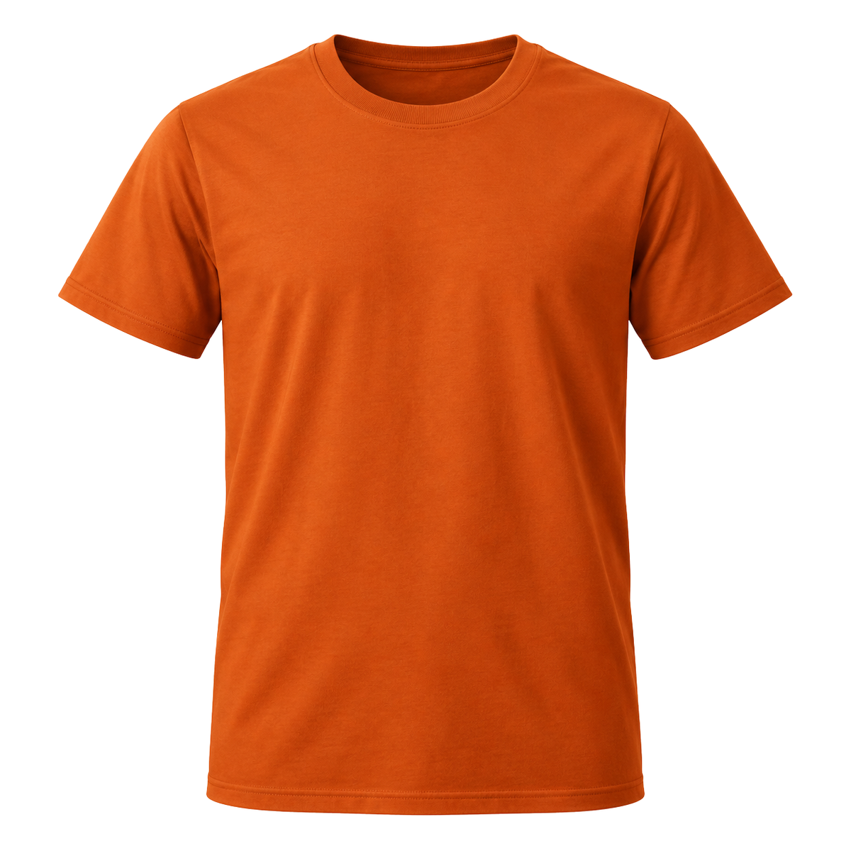 Burnt Orange Premium Cotton T-Shirt | Flinttsdrown