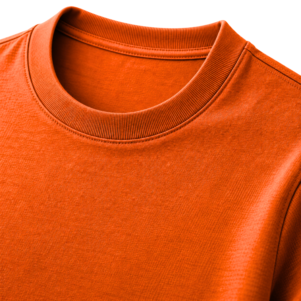 Burnt Orange Premium Cotton T-Shirt | Flinttsdrown