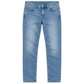 Light Blue Straight-Fit Denim Jeans | Flinttsdrown