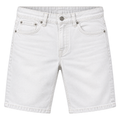 White Premium Denim Shorts | Flinttsdrown