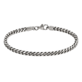 Slim Stainless Steel Curb Bracelet | Flinttsdrown