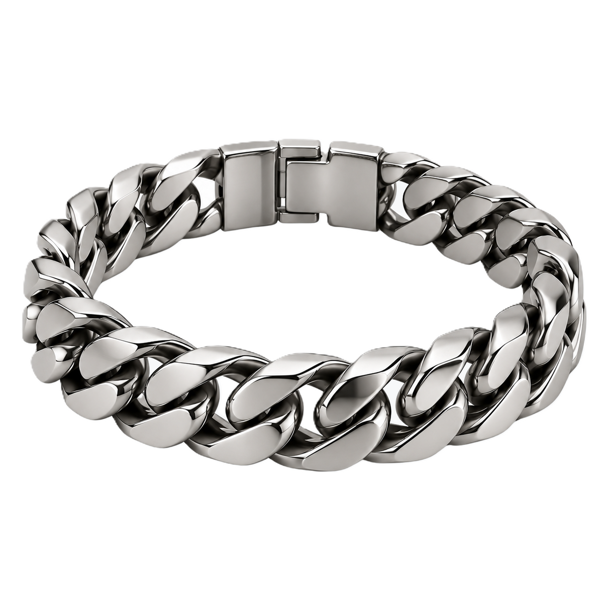 Chunky Stainless Steel Cuban Bracelet | Flinttsdrown